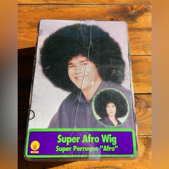 Unisex costume Super Afro party wig - Picture 3 of 12